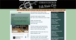 Desktop Screenshot of folkmusic.org.nz